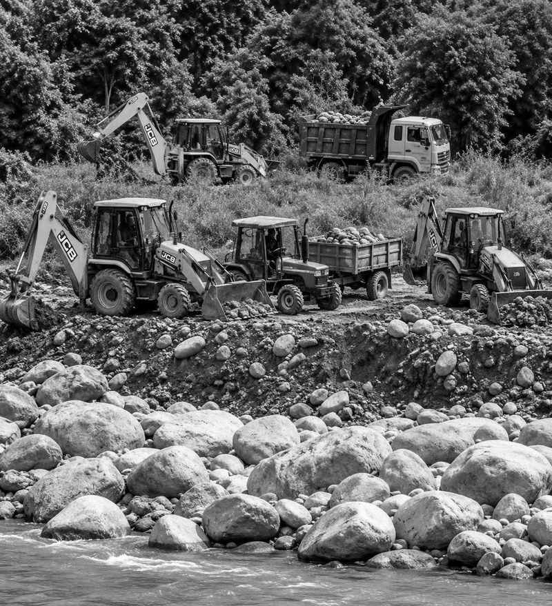 ED Raids 8 Locations in ₹131-Crore Bihar Illegal Sand Mining Case