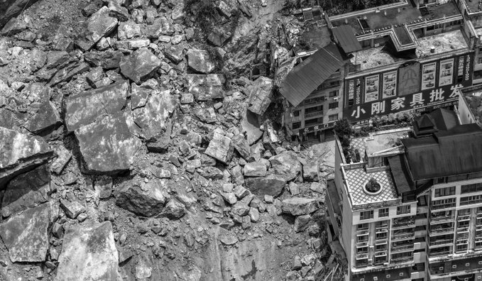 China Landslide Disaster: 8 Dead, 34 Missing After Hillside Buries Homes in Chongqing