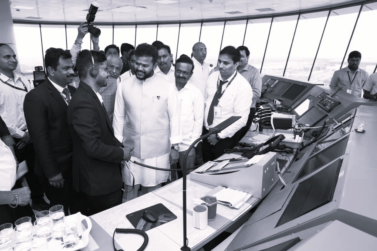 Union Minister Ram Mohan Naidu Inaugurates New Terminal Building at Vijayawada Airport