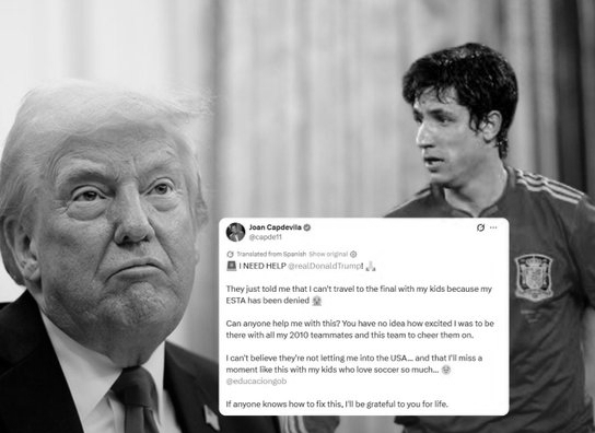 He Won Spain the World Cup, Now He's Asking Trump for One Last Favour