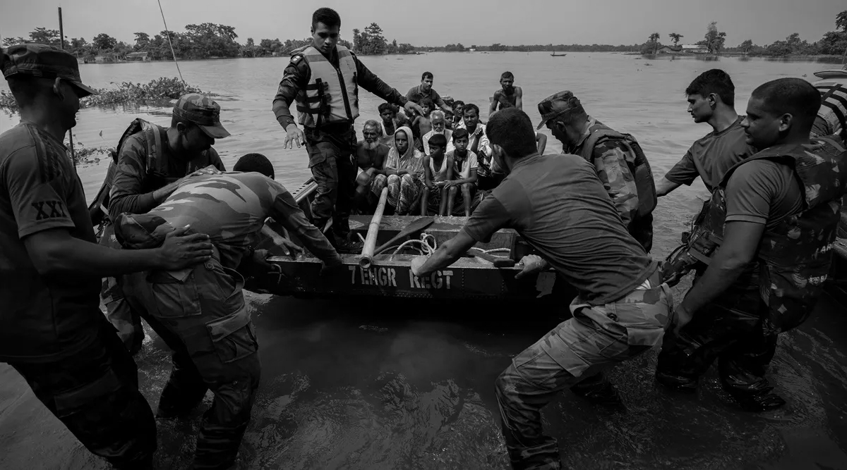 Assam Flood Crisis Deepens: Over 57,000 Affected, Army and IAF on Standby