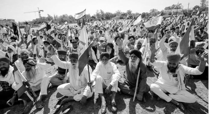 Farmers Nationwide Protest FTAs, Urge President Murmu To Stop Modi From Signing Deal
