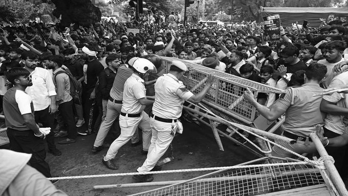 How Do You Shut Down a Protest? Start With the Lights as CJP Protests Grow, Modi Finally Tweets