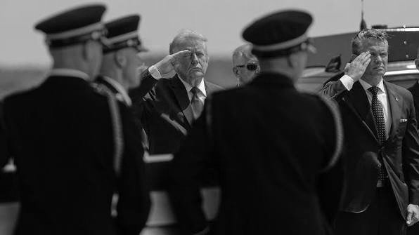 Trump Honors Fallen US Soldiers: Dover Ceremony For 4 Troops Killed In Middle East