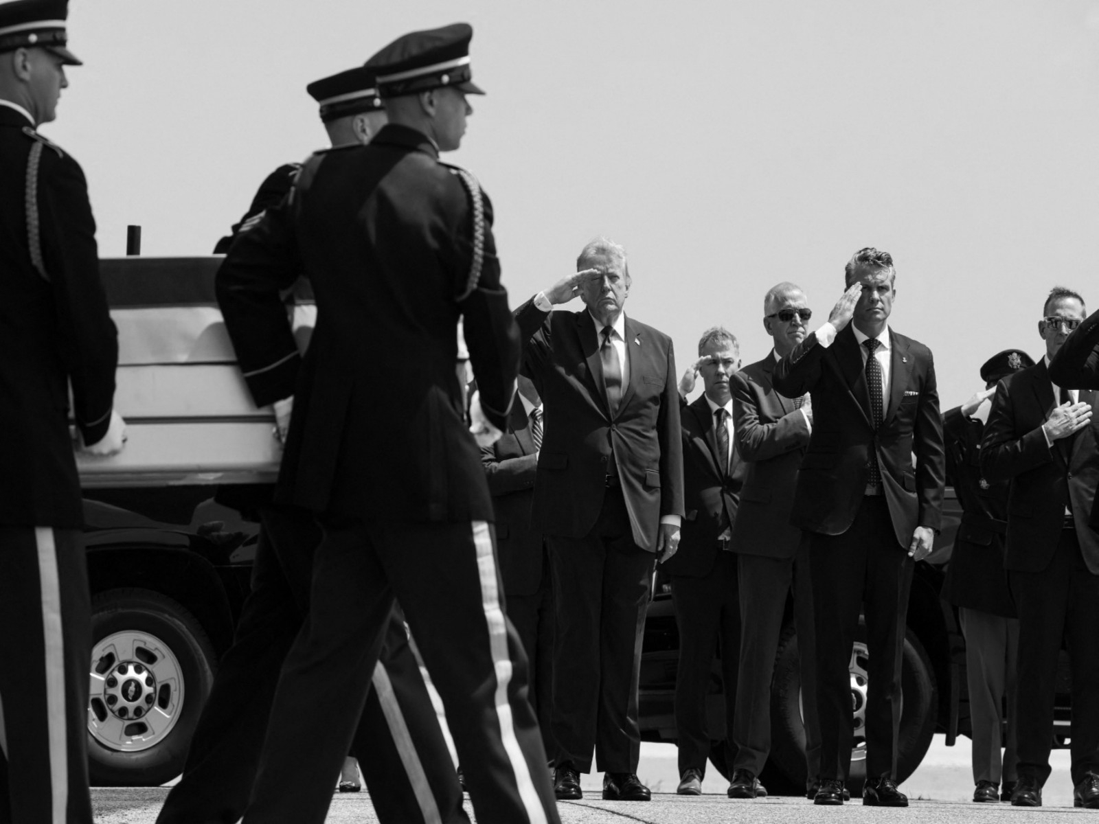 Trump Honors Fallen US Soldiers: Dover Ceremony For 4 Troops Killed In Middle East