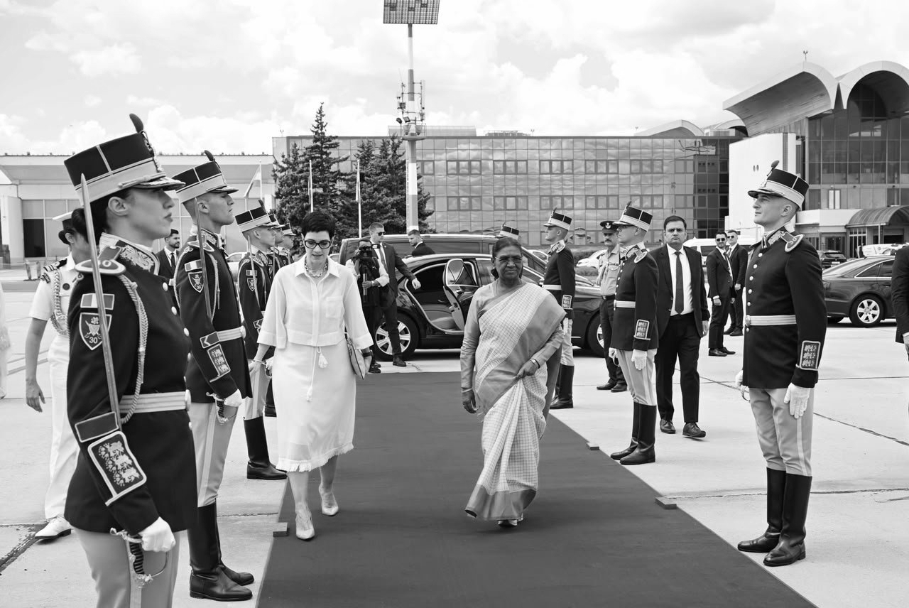 President Murmu Concludes Historic Three Nation Europe Tour, Returns to Delhi