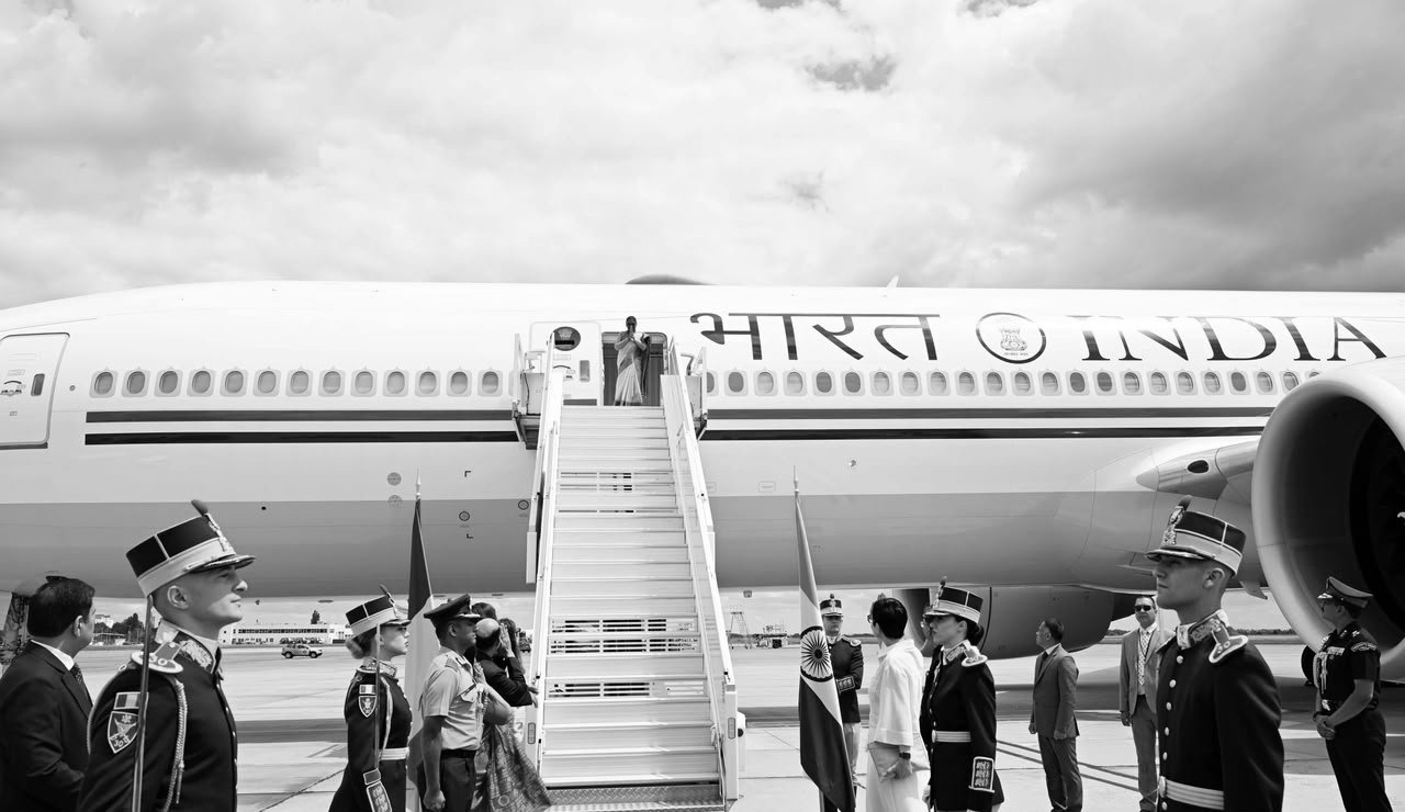 President Murmu Concludes Historic Three Nation Europe Tour, Returns to Delhi