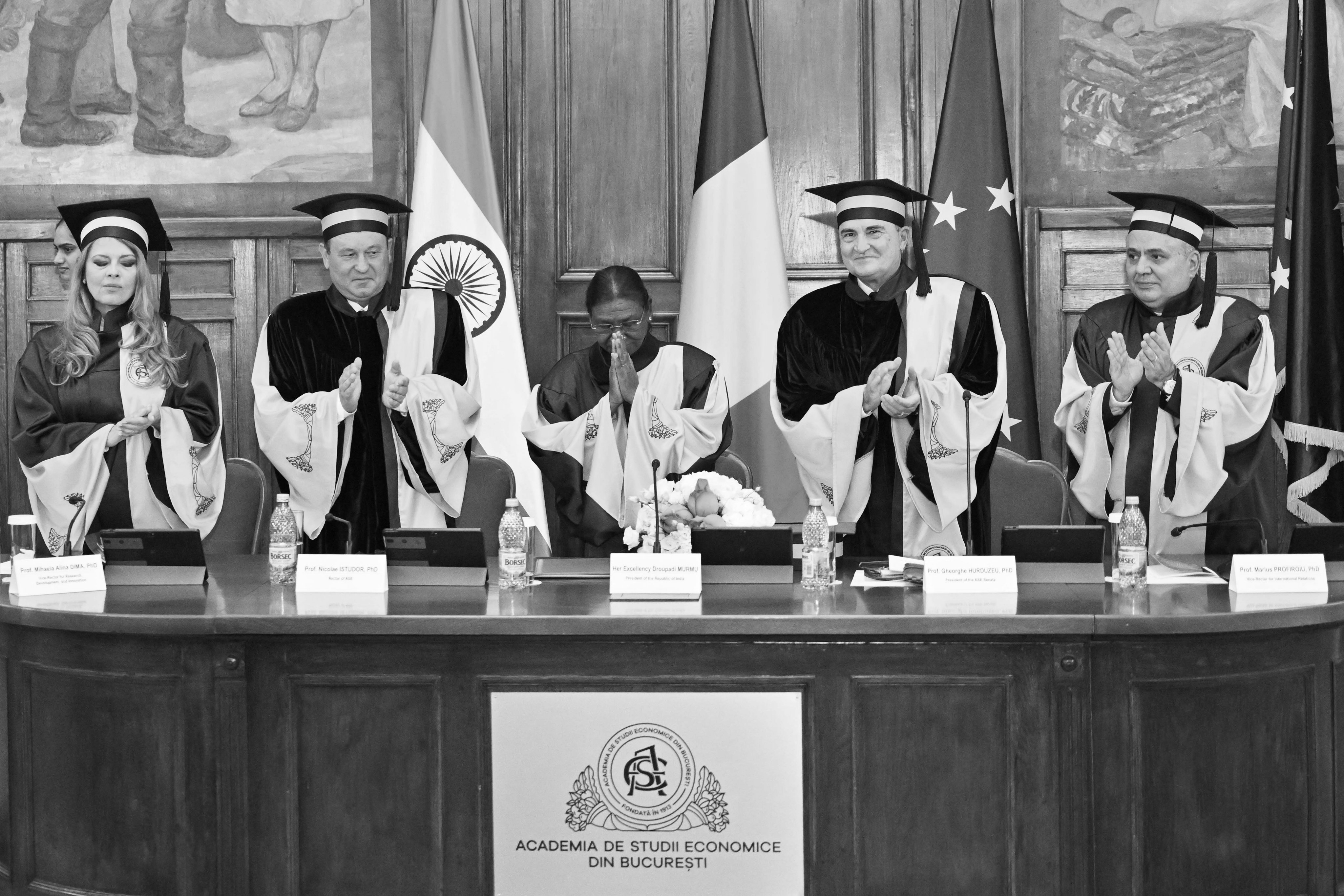 President Murmu Receives Romania's Highest Academic Honour