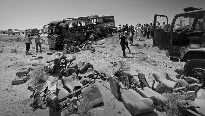 At Least 35 Killed, 30 Injured in Deadly Syria Bus Collision on Desert Highway