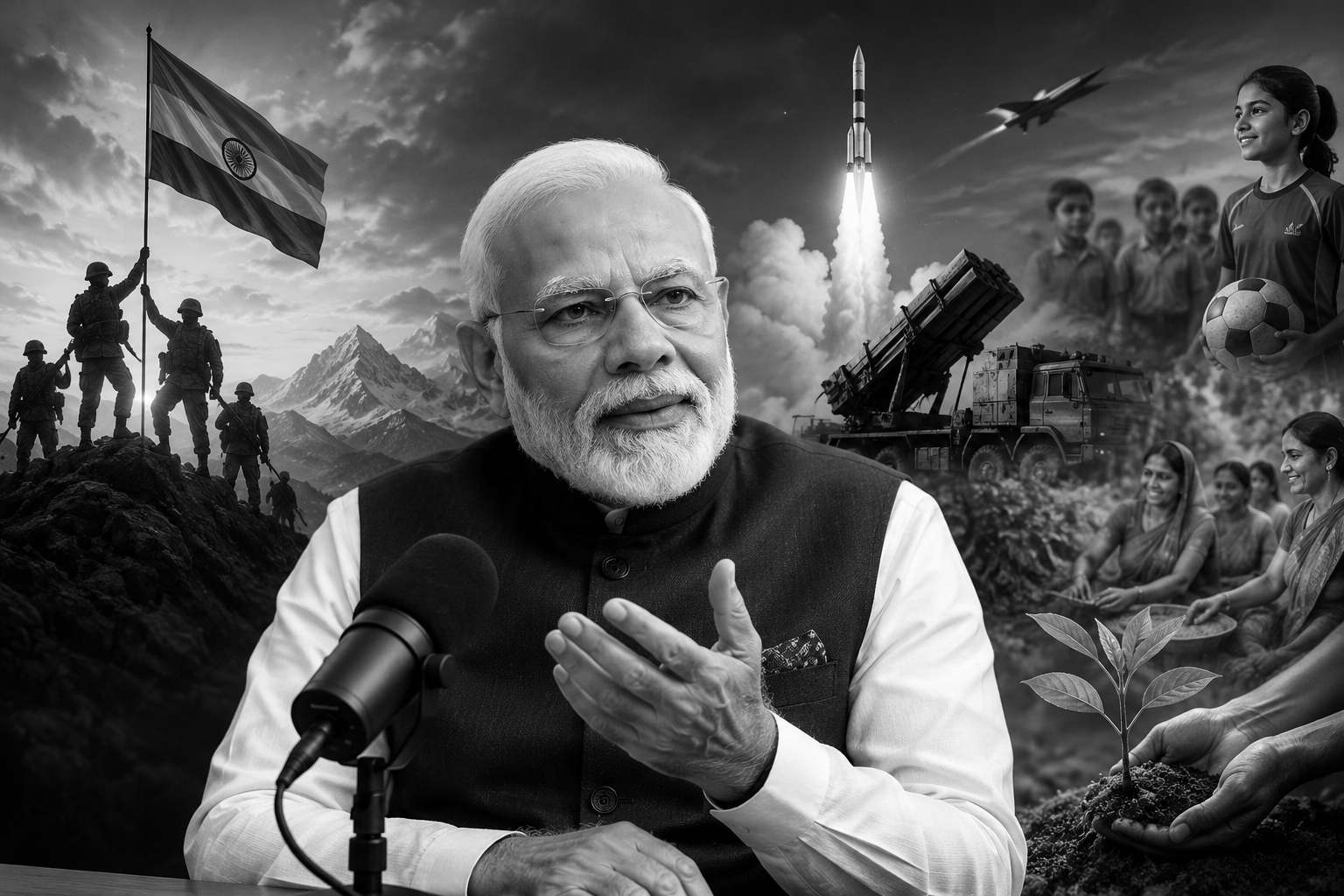 NEET Row in Background, PM Modi's Mann Ki Baat Spotlights Kargil and Defence Growth