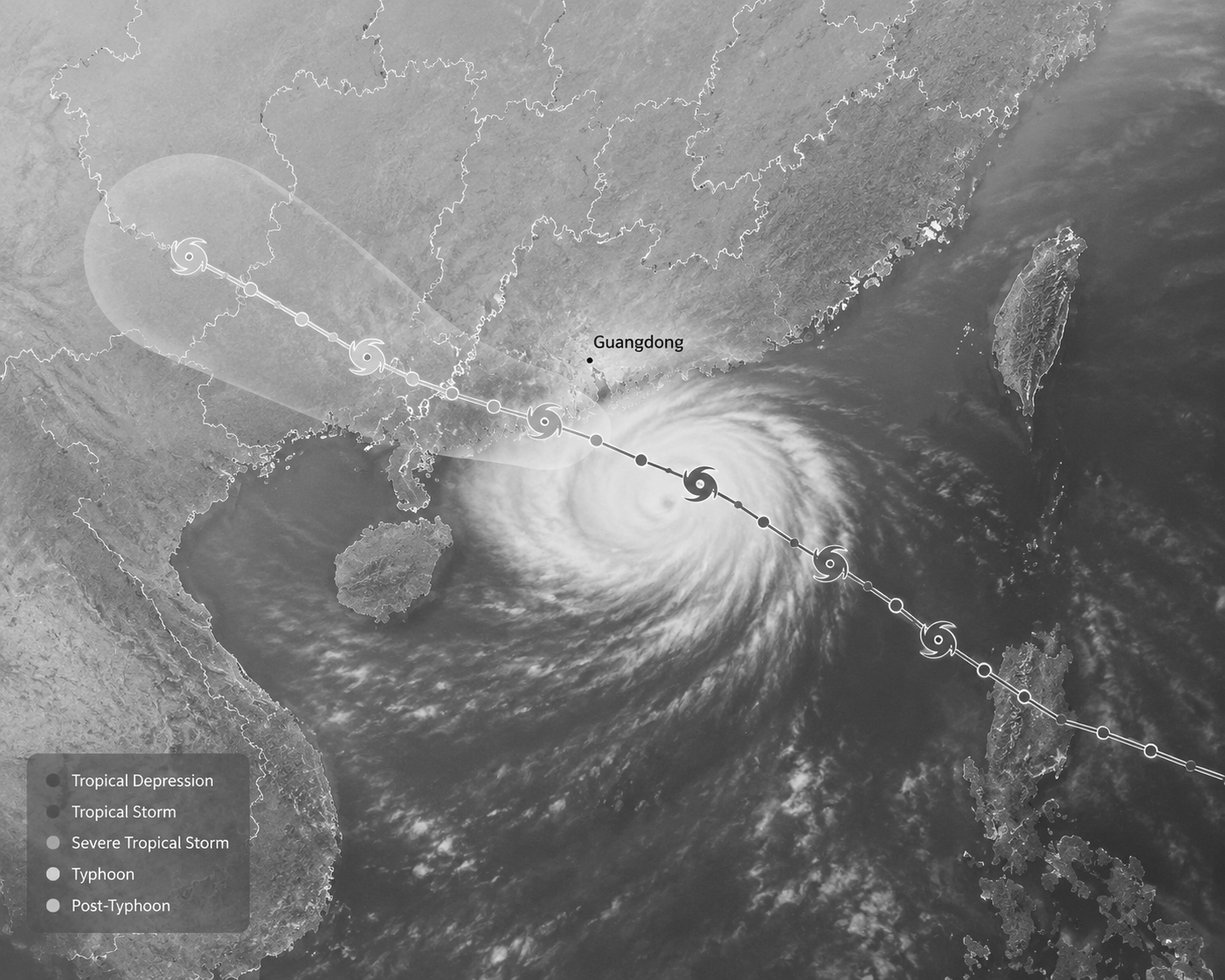 Typhoon Noul Ravages Southern China: 10 Dead, 800,000 Evacuated as Floods Trigger Chaos