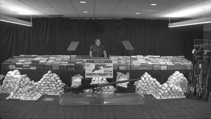 19 Arrested in Major Ontario Drug Bust, 1.7 Tonnes of Narcotics Seized