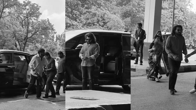 Ram Charan Reaches Coimbatore with Chiranjeevi, Upasana for Wrist Surgery