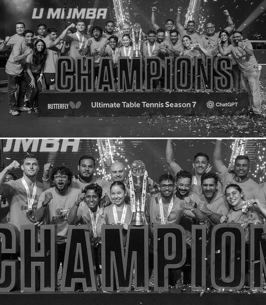 Champions Again! U Mumba Rally Past Dempo Goa to Retain UTT Season 7 Crown