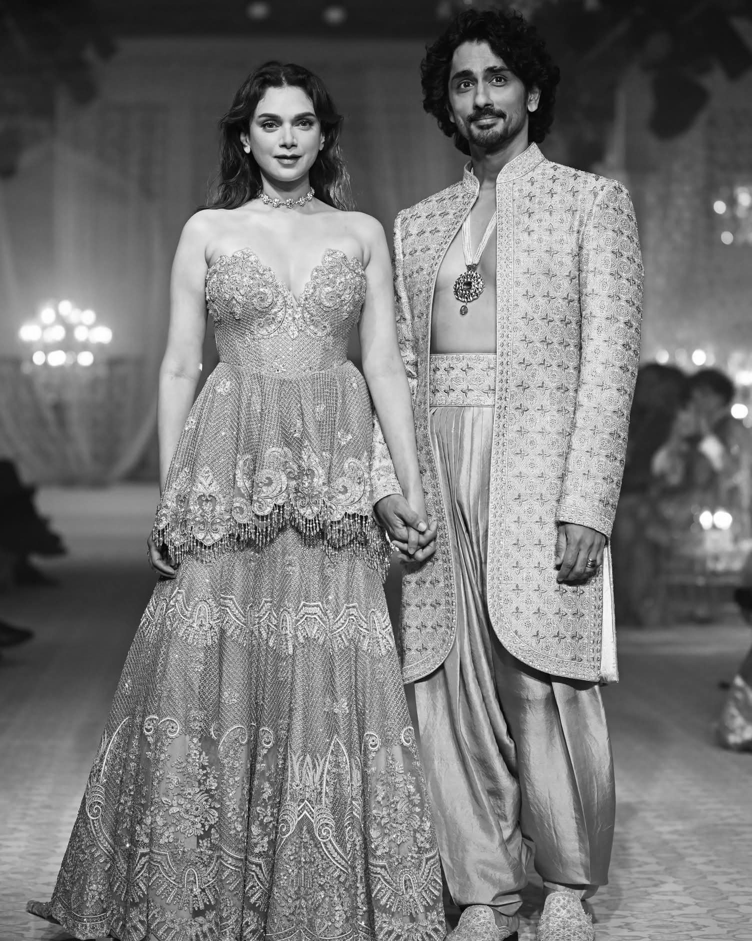 Aditi Rao Hydari, Siddharth Turn Showstoppers for Jayanti Reddy at ICW 2026