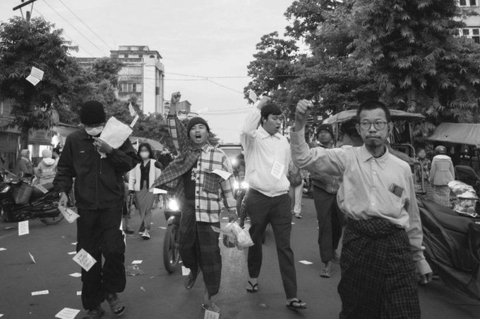 Nine Myanmar Pro-Democracy Activists Sentenced to Up to 37 Years