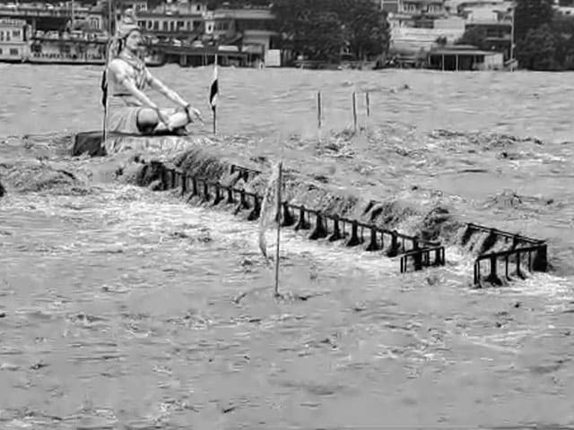 Relentless Rain Swells Uttarakhand Rivers, Char Dham Yatra Halted Again