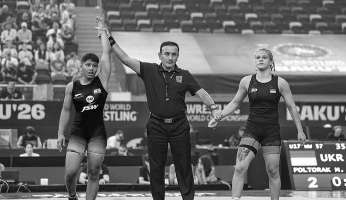 India's Nikita Sehrawat Wins U17 World Wrestling Silver, Kamna and Garima Add Bronze