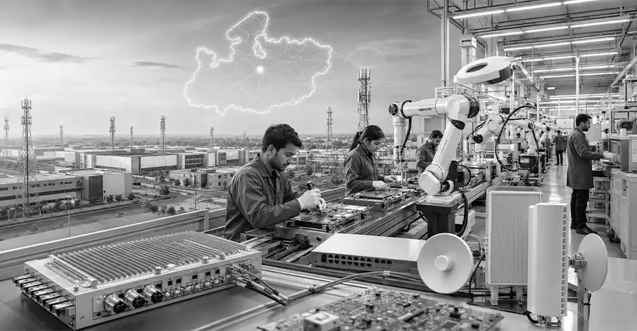 Big Boost for Make in India: Gwalior to Host India's First Telecom Manufacturing Zone