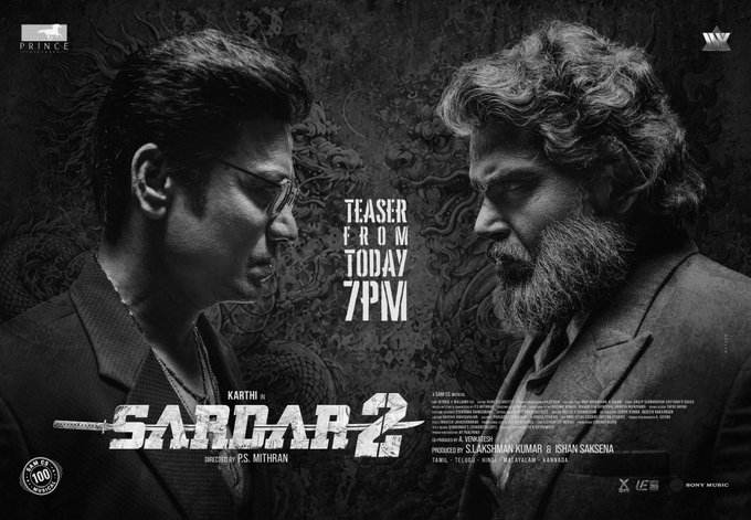 'Sardar 2' Teaser Unveiled: Karthi and SJ Suryah Set for an Explosive Spy Thriller Showdown