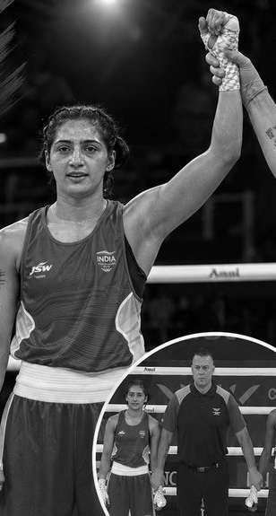 Preeti Pawar Storms Into Commonwealth Games Boxing Final With Commanding 5-0 Victory