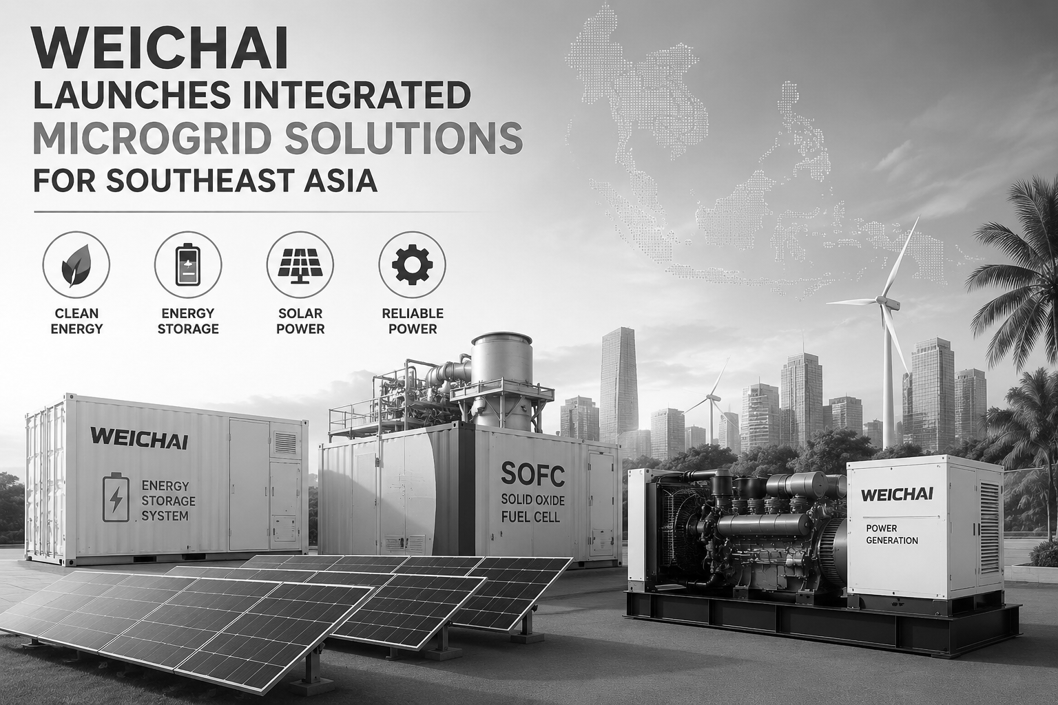 Weichai Launches Integrated Microgrid Solutions for Southeast Asia