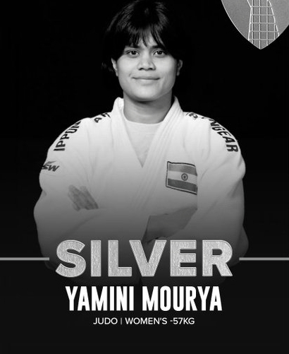 Yamini Mourya Wins Silver After Epic Golden-Score Battle in CWG Judo Final