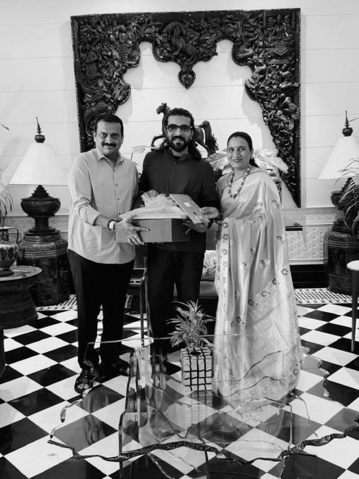 Bandla Ganesh Invites Ram Charan to Daughter Janani’s August 16 Wedding