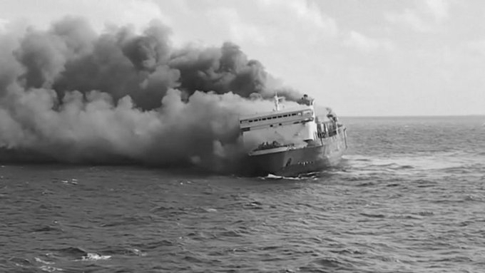 Indonesia Ferry Inferno: 5 Dead, 41 Missing After Passenger Ship Bursts Into Flames at Sea