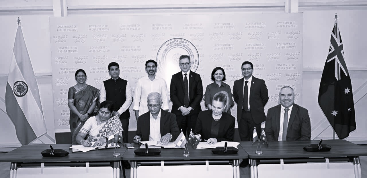 AP, Australia Sign Four Strategic MoUs to Strengthen Clean Energy, Education and Skill Development