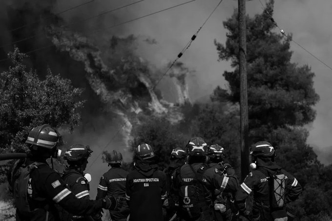 Europe Wildfire Crisis Shifts To Greece As France, Spain See Relief