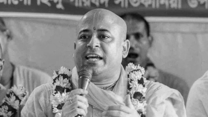 Bangladesh Court Grants Bail to Hindu Monk Chinmoy Krishna Das, Release Delayed