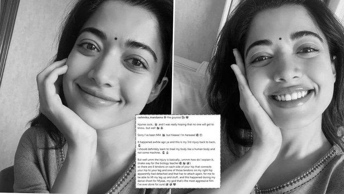 Rashmika Mandanna Says Mysaa Is Her Most Aggressive Film After Hip Injury