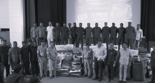 Hyderabad H-FAST Seizes 25 Tonnes of Adulterated Spices, Three Arrested