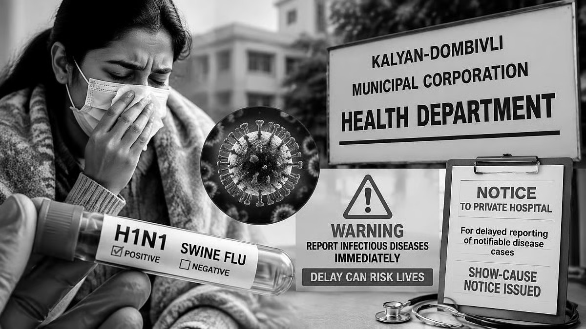 Swine Flu Alert in Maharashtra: KDMC Confirms Two Cases, Issues Health Advisory