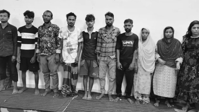 13 Suspected Bangladeshi Nationals, Including Three Children, Detained in Gwalior