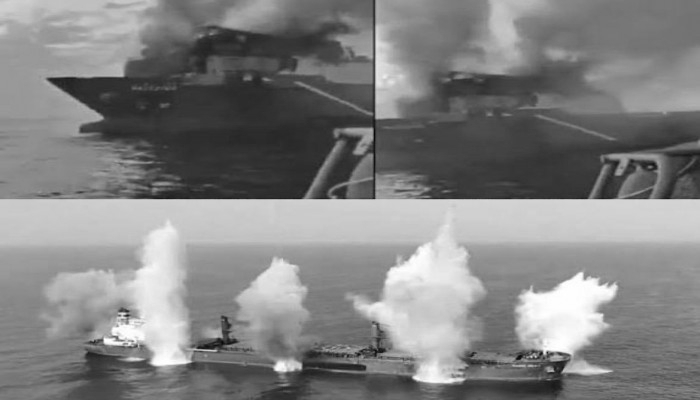 Indian Cargo Ship Sunk In Red Sea In The Widening US-Iran Conflict, All Onboard Rescued