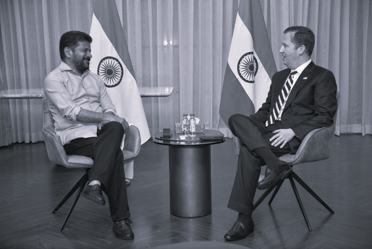 CM Revanth, Sergio Gor Discuss Visas, AI and Future-Focused Telangana-US Ties