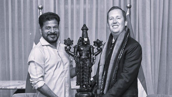 CM Revanth, Sergio Gor Discuss Visas, AI and Future-Focused Telangana-US Ties