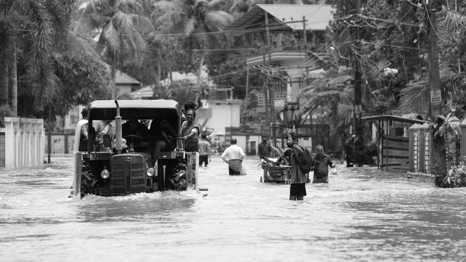 Kerala Floodwaters Begin Receding, But IMD Puts Five Districts on Orange Alert
