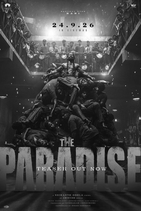 Have You Seen Nani Like This Before? ‘The Paradise’ Teaser Unleashes a Bloody Revolution