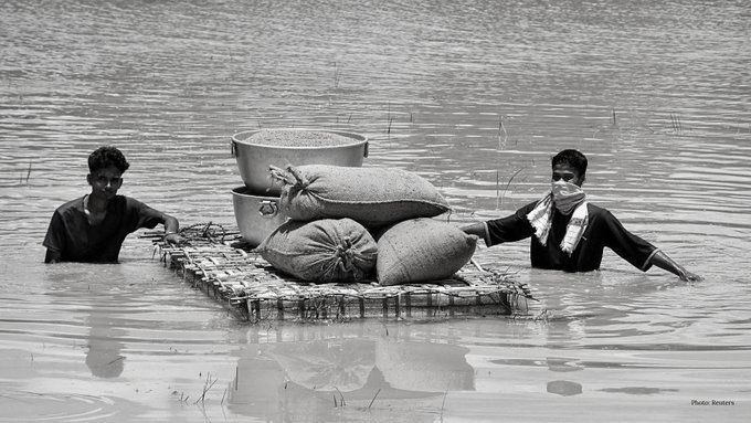 Assam Flood Crisis Deepens: Death Toll Rises to 97, Over 1.68 Lakh Still Affected