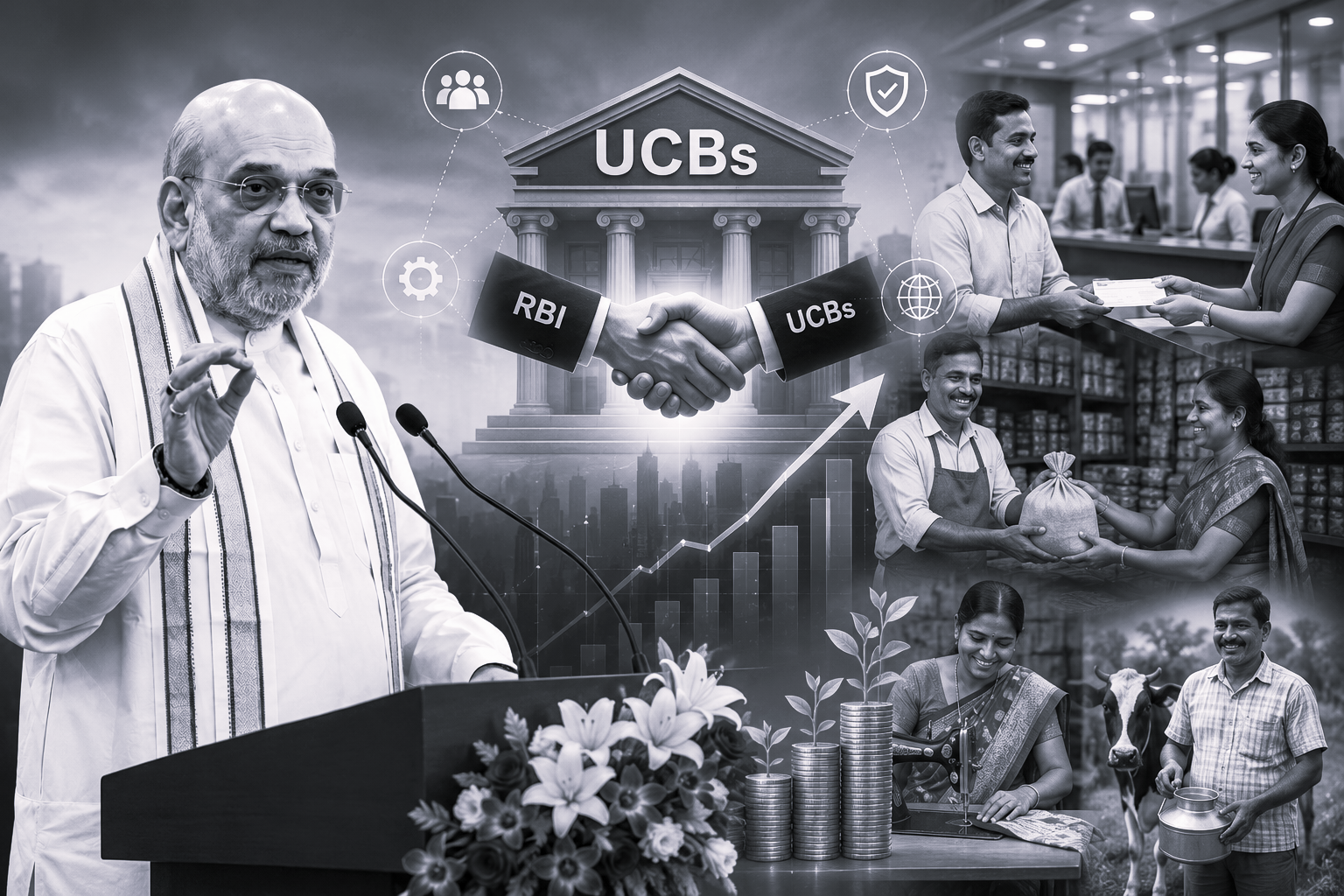 Amit Shah Seeks Stronger RBI-UCB Partnership to Expand Small-Business Credit