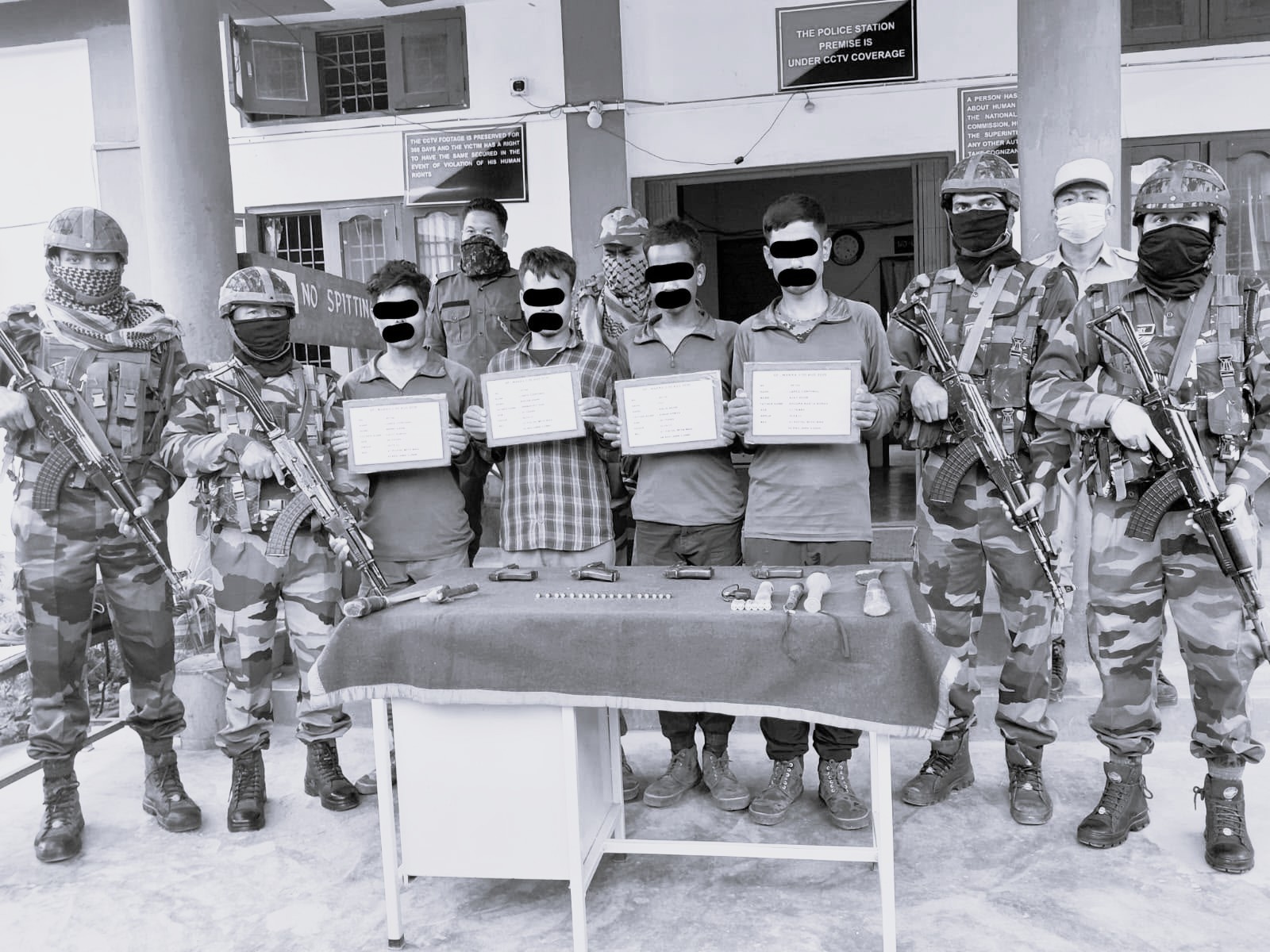 Four Militants Arrested in Manipur Over Alleged Extortion