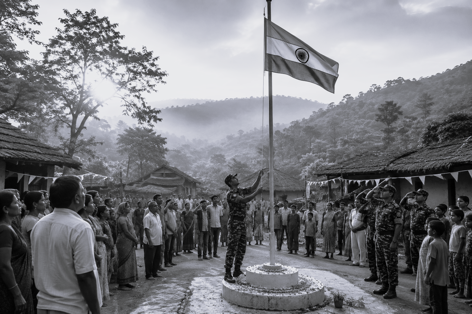 92 Bastar Villages Set to Hoist Tricolour for First Time Since Independence