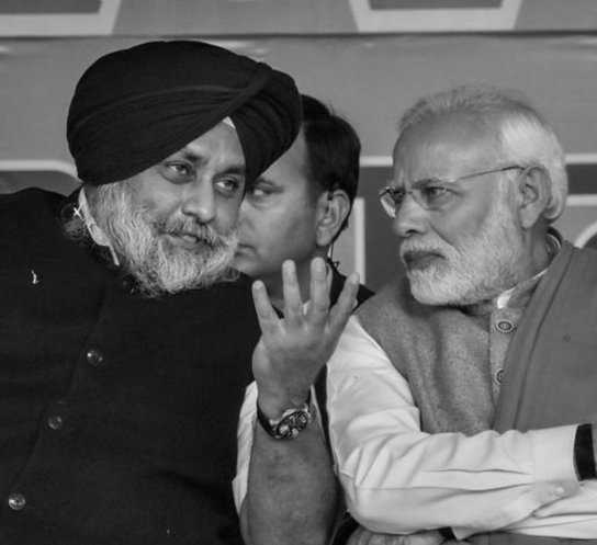 SAD-BJP Reunion? Badal Meets Modi as Punjab Gears Up for 2027 Elections