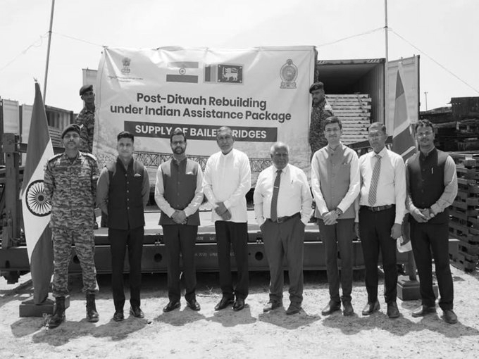 India Delivers Five Bailey Bridges to Sri Lanka Under $450 Million Reconstruction Package