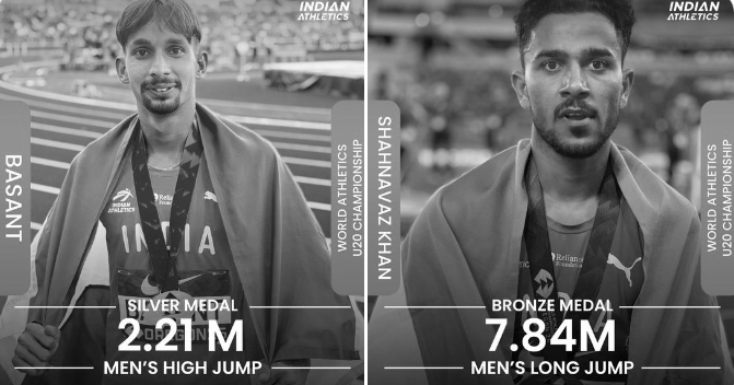 Basant Meghwal Makes History with High Jump Silver, Shahnavaz Takes Long Jump Bronze