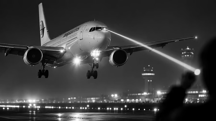 Malaysia Airlines Flight Faces Laser Scare Before Safe Kolkata Landing