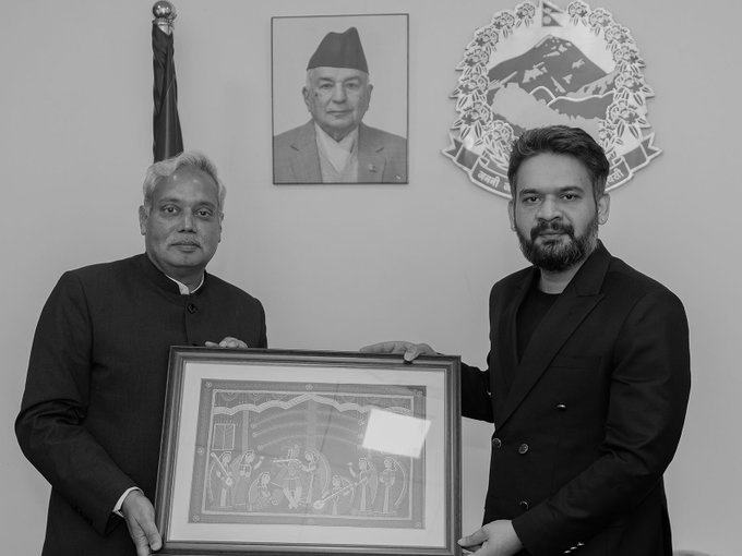 Nepal PM Shah Meets India Envoy, Calls for Deepening ‘Historic’ Ties
